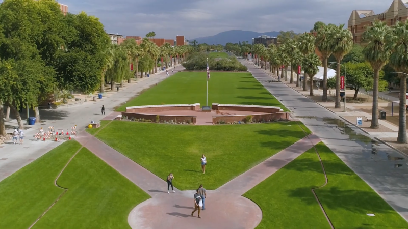 The University of Arizona Campus in Tucson