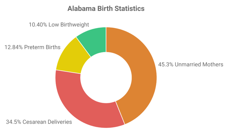 Alabama Birth Statistics Chart