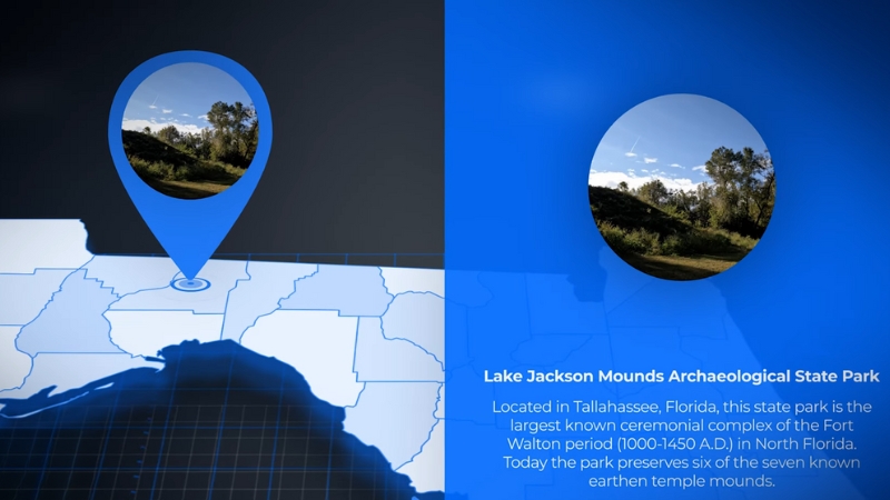 Lake Jackson Mounds Archaeological State Park in Tallahassee