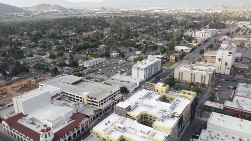 An Aerial View of Riverside County