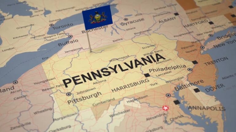 Closer Look at Population of Pennsylvania in 2025 North American