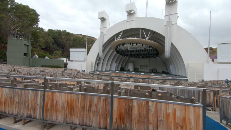 The Hollywood Bowl's Outdoor Amphitheater