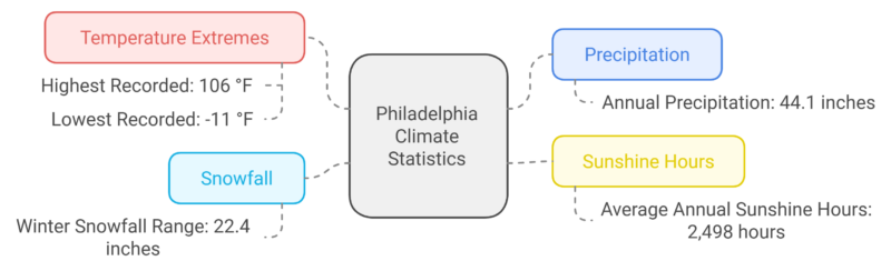 Philadelphia Climate Statistics