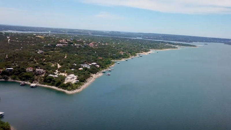 Lake Travis in Austin, TX