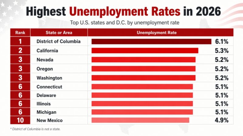 Unemployment Rate by State in 2026 - Latest Us Jobless Rates, State ...