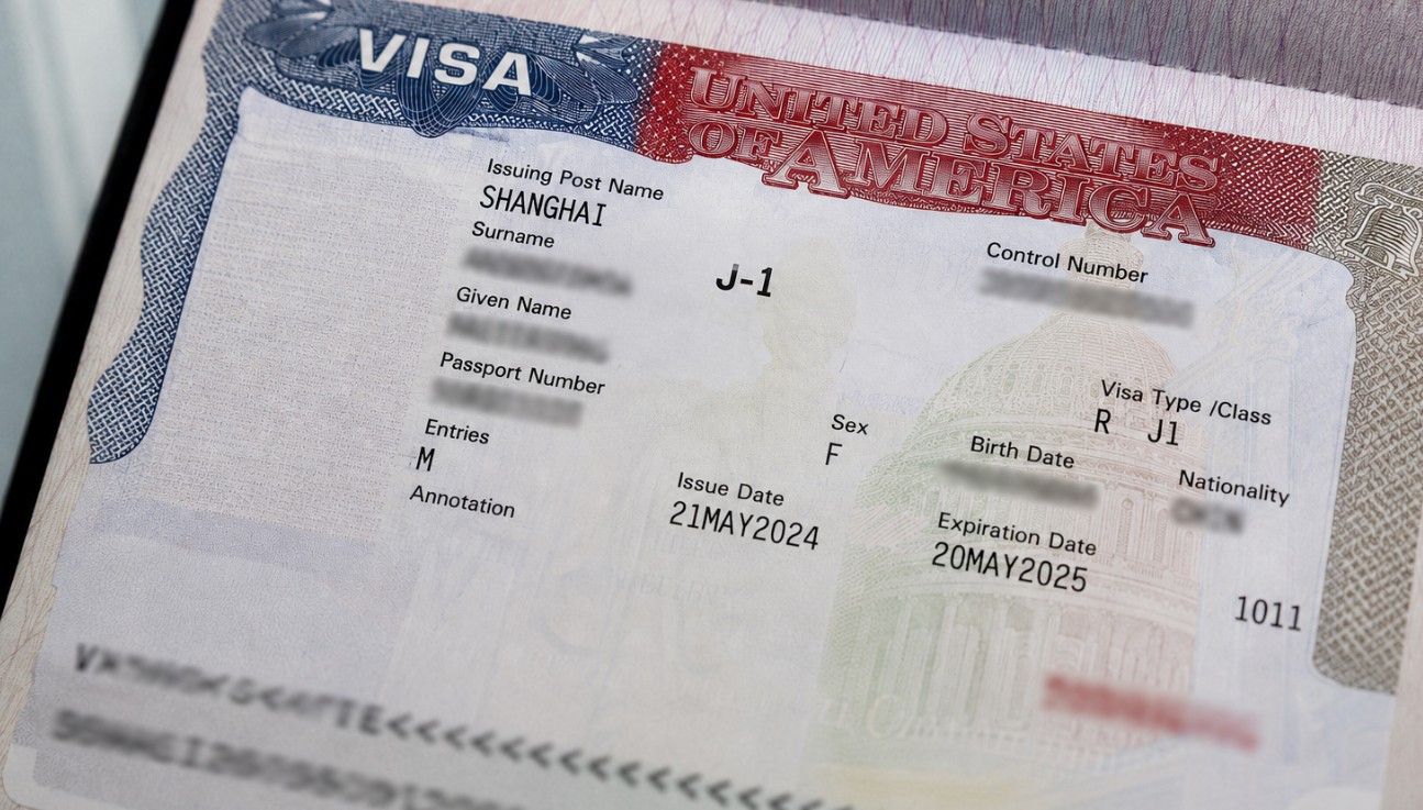 Example of J-1 Visa