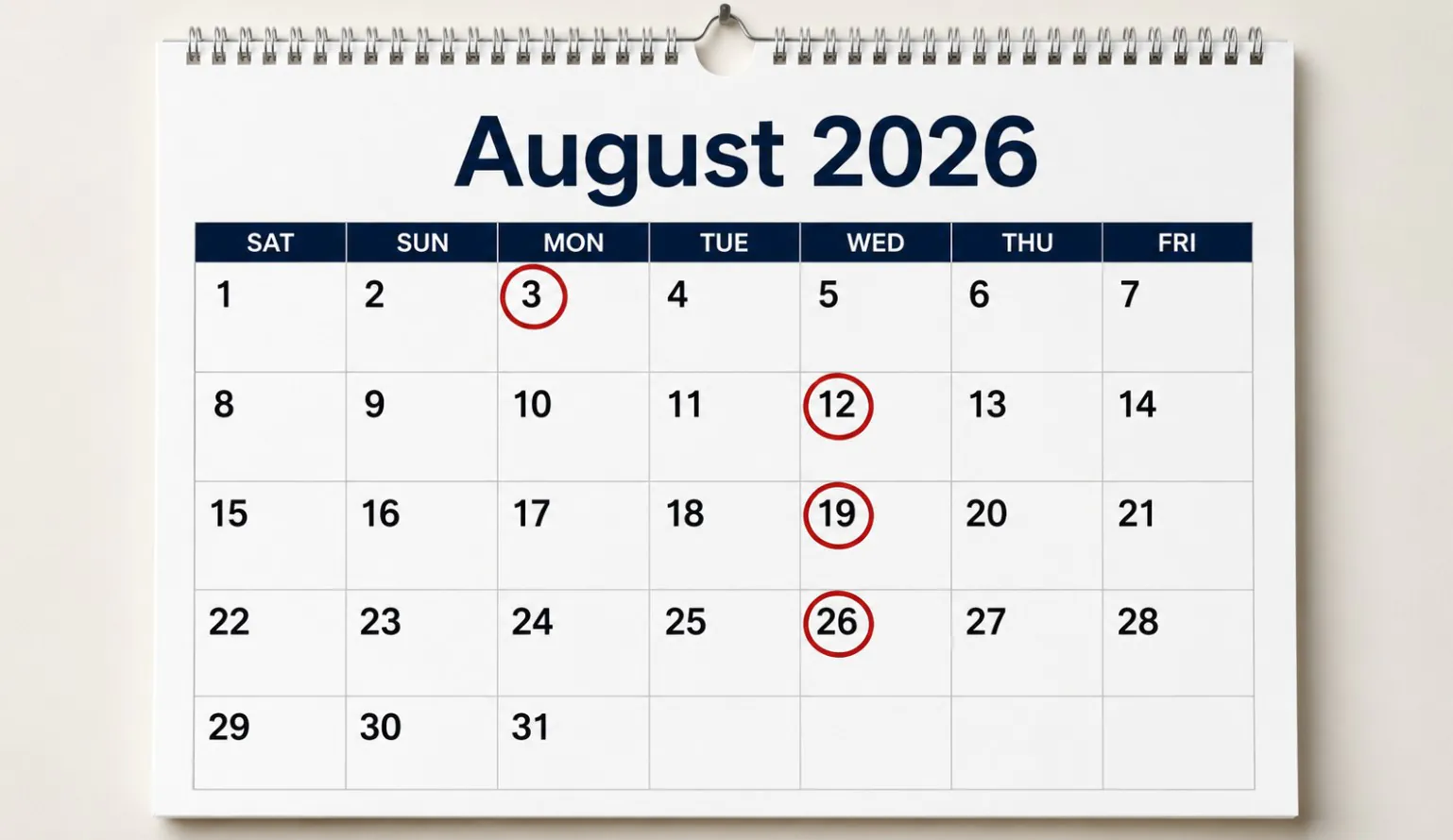 Social Security Payments in August 2026
