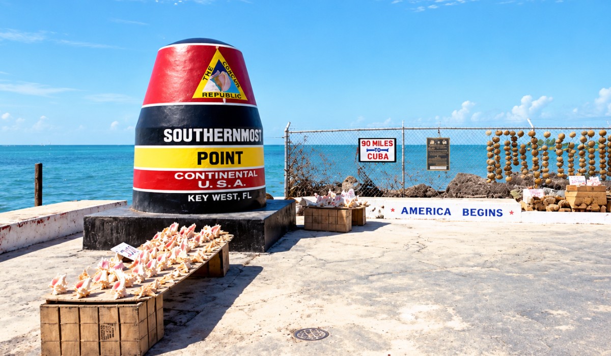The Southernmost Point